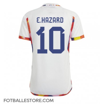 Belgia Eden Hazard #10 Bortedrakt VM 2022 Kortermet